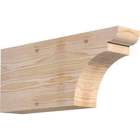Ekena Millwork Yorktown Smooth Rafter Tail, Douglas Fir, 3 1/2"W x 8"H x 18"L RFT04X08X18YOR00SDF